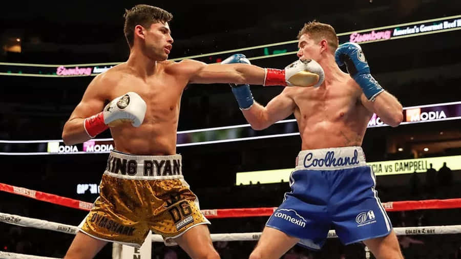 Ryan Garcia Exhibits Fearless Flyweight Form Wallpaper
