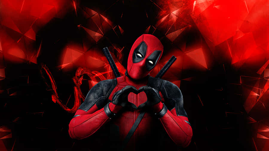 Ryan Reynolds As Deadpool Ready For The Battle Wallpaper