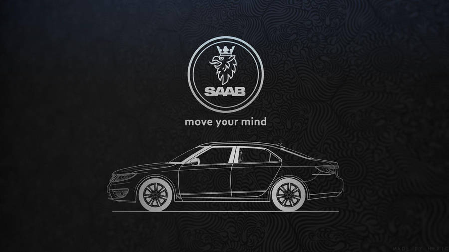 Saab Move Your Mind Poster Wallpaper