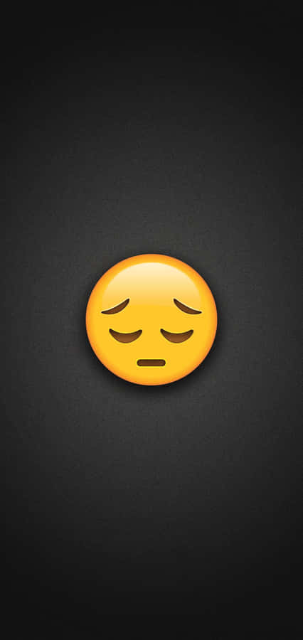 Sad Phone Lost In Thought Wallpaper