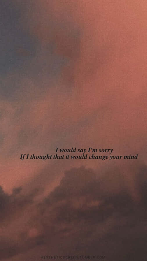 Sad Quote Dull Aesthetic Sky Tumblr Wallpaper