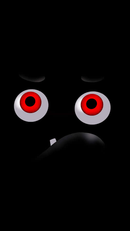 Sad Smile In Black Wallpaper