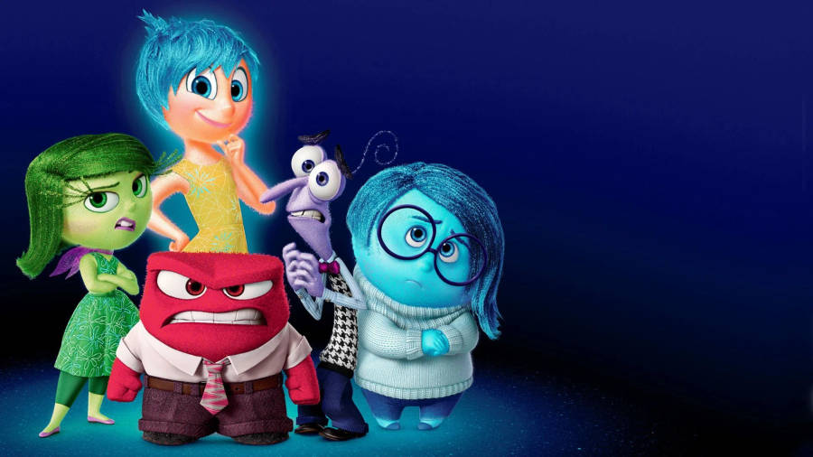 Sadness Inside Out Cast Wallpaper