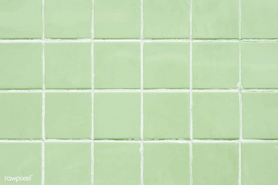 Sage Green Laptop Tile Display Wallpaper