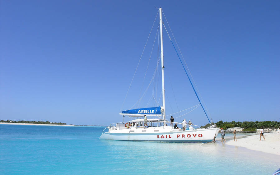 Sailing For Beach Tour Wallpaper