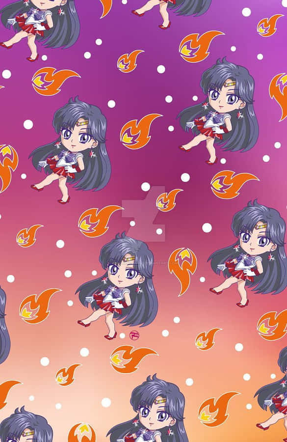 Sailor Mars Ready For Battle Wallpaper