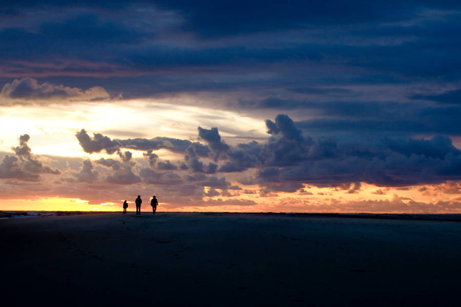 Saint-jean-cap-ferrat Sunset Wallpaper