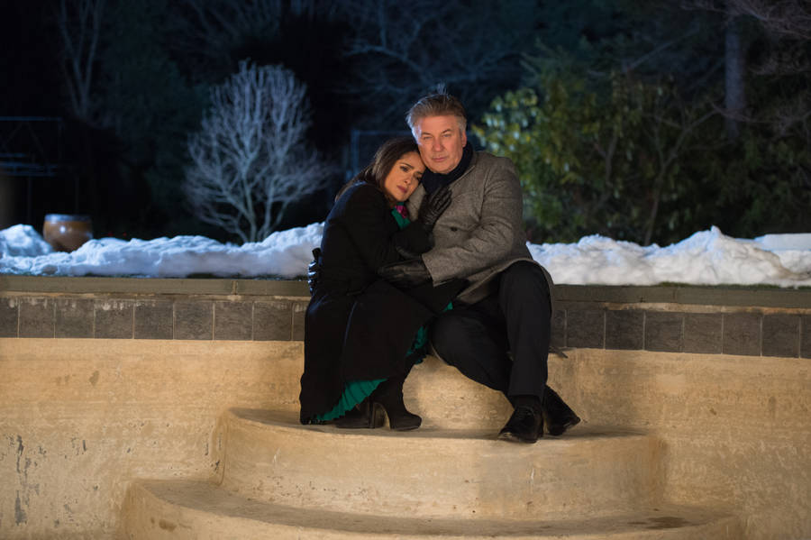 Salma Hayek And Alec Baldwin Wallpaper