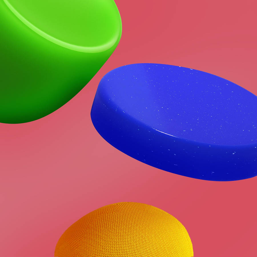 Samsung M21 Hockey Pucks Wallpaper