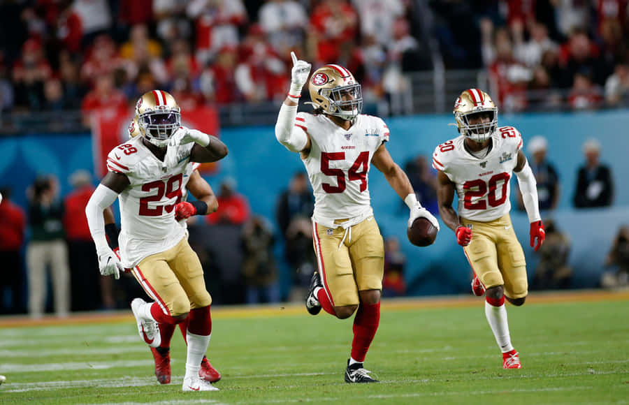 San Francisco 49ers Team Fred Warner Wallpaper