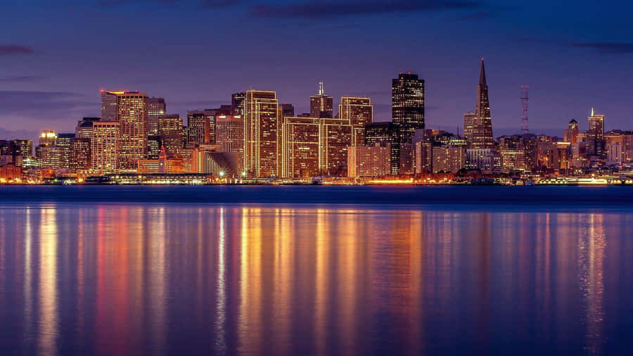 San Francisco Bay Laptop Wallpaper