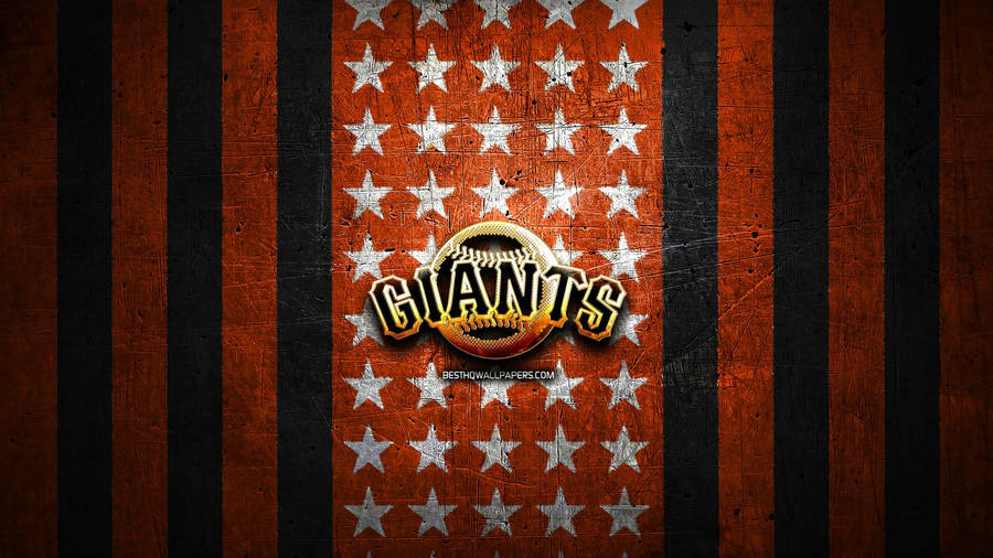 San Francisco Giants Gold And Stars Wallpaper