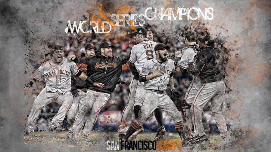 San Francisco Giants World Series Champions Wallpaper