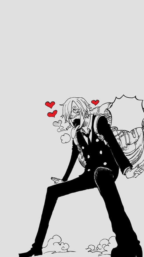 Sanji Iphone: A Futuristic Way To Stay Connected Wallpaper