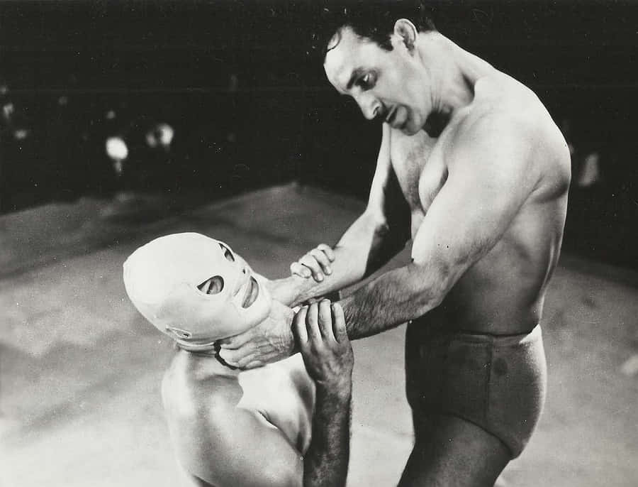 Santo And Blue Demon Versus The Monsters El Santo Movie Wallpaper