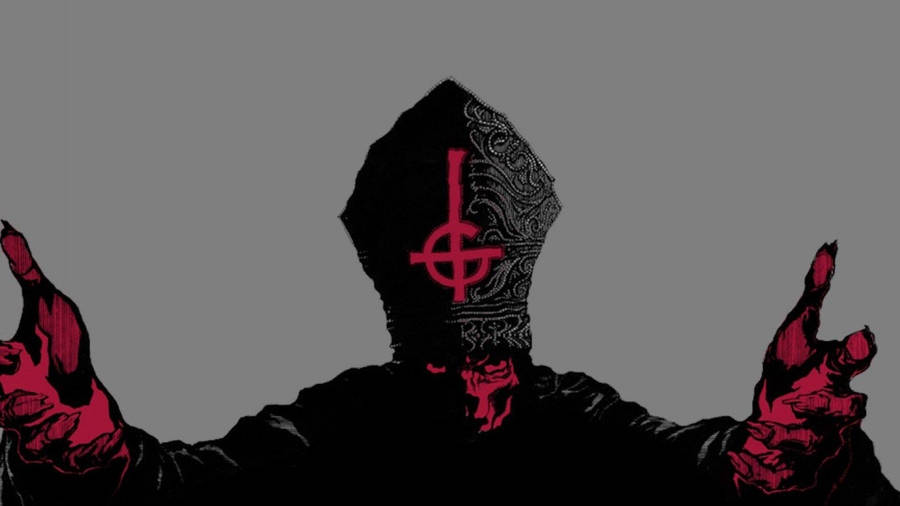 Satanic Priest Fanart Wallpaper