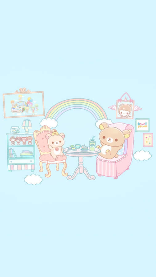 Say Hello To Cute Rilakkuma, The Friendliest Bear In Town! Wallpaper