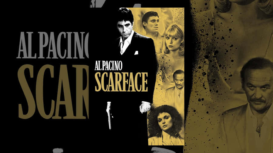 Scarface Tony Montana: The Wild And Reckless Anti-hero Wallpaper