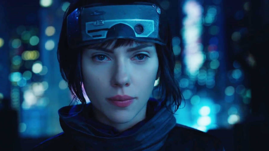 Scarlett Johansson Ghost In The Shell Wallpaper