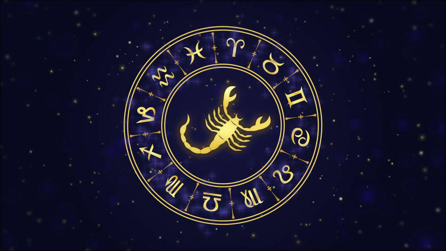 Scorpio And Astrological Signs Wallpaper