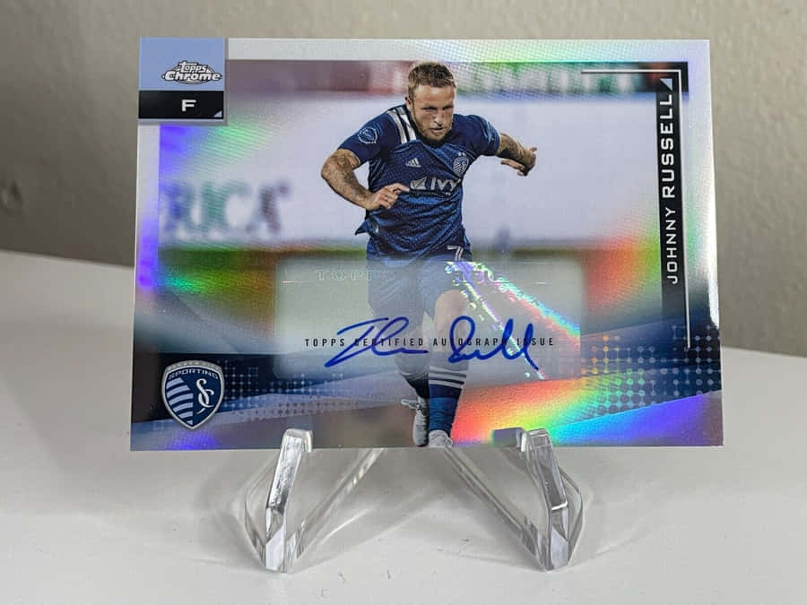 Scottish Professional Football Player Johnny Russell Autograph Wallpaper