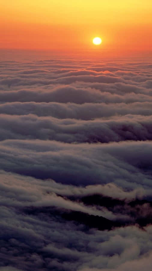 Sea Sunset Cloud Wallpaper