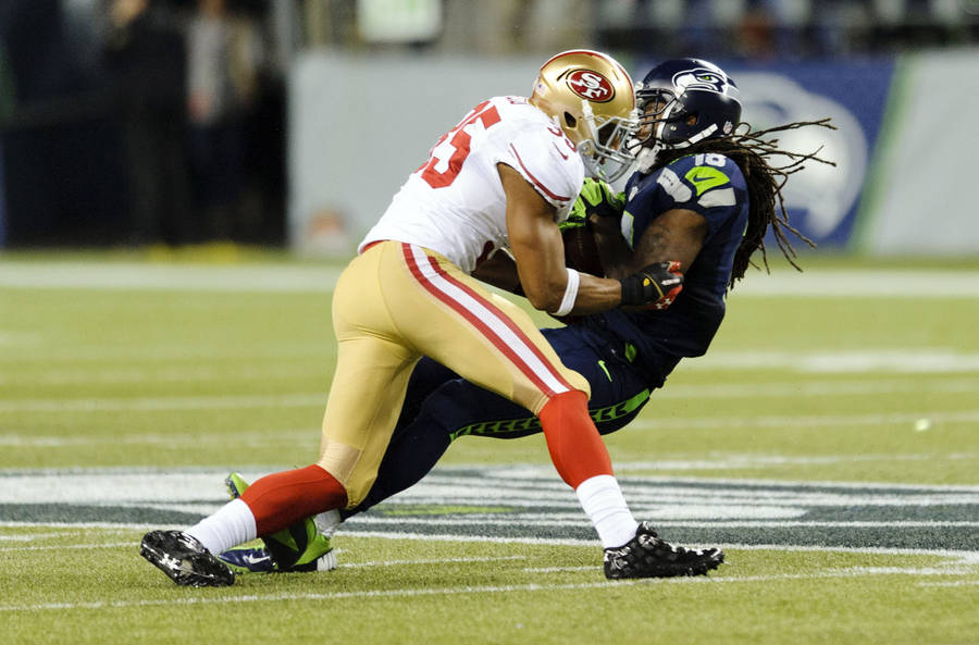 Seattle Seahawks Vs 49ers Game Wallpaper