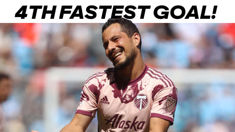 Sebastian Blanco 4th Fastest Goal Poster Wallpaper