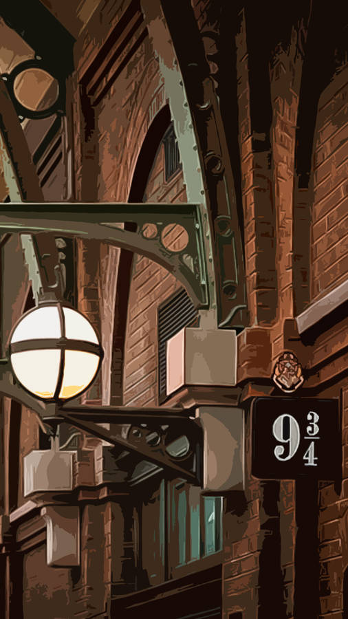 Secret Platform To Hogwarts Aesthetic Wallpaper