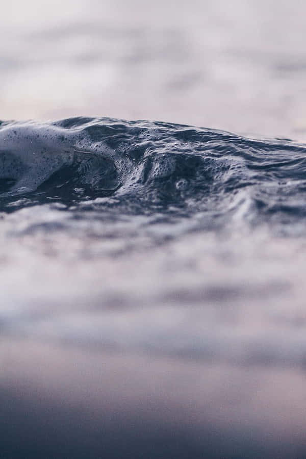 Selective Focus Photo Of Wave Iphone Wallpaper