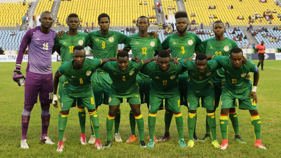 Senegal National Football Team 2021 Lineup Wallpaper