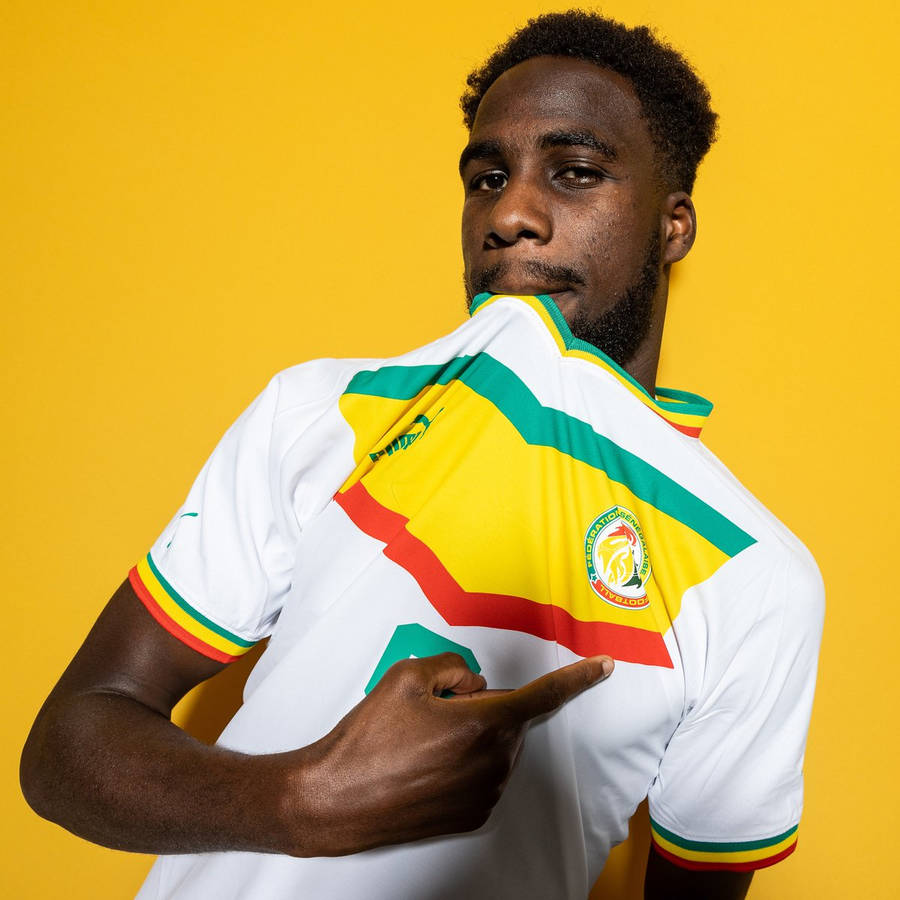 Senegal National Football Team Boulaye Dia Wallpaper