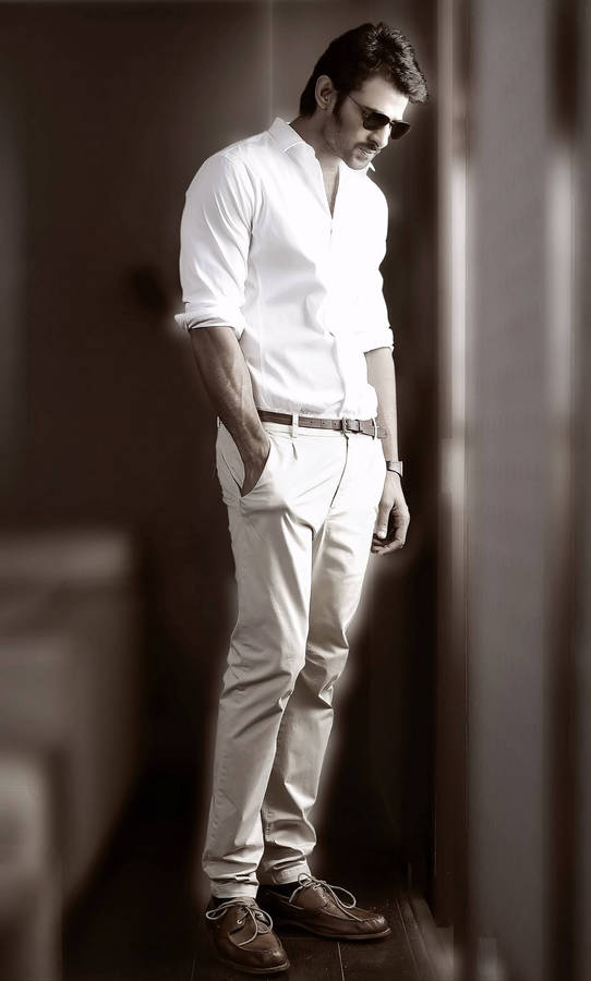 Sepia Prabhas Mirchi Wallpaper