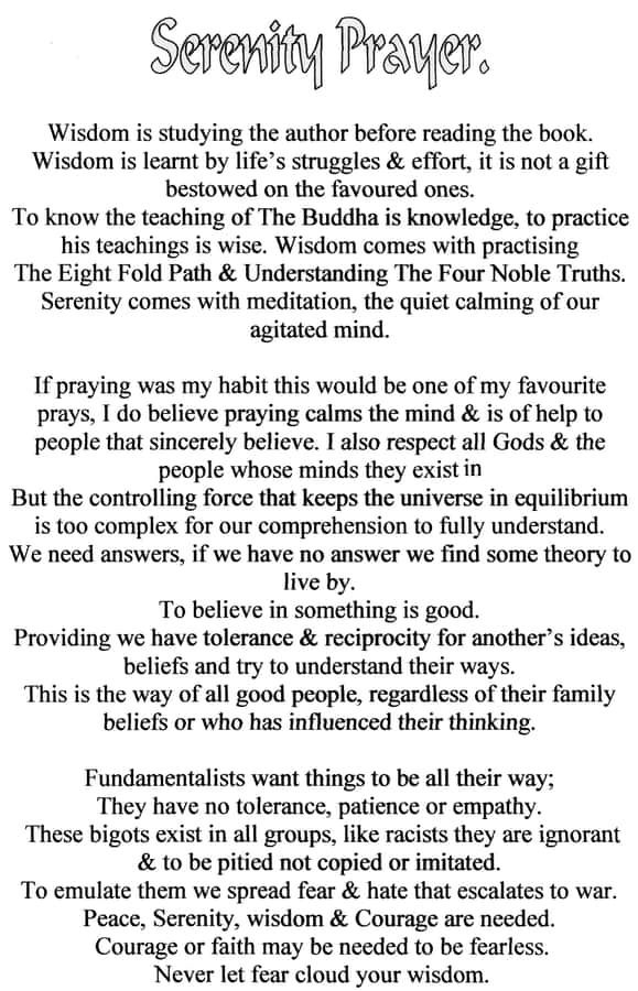 Serenity Prayer 1952 X 3034 Wallpaper