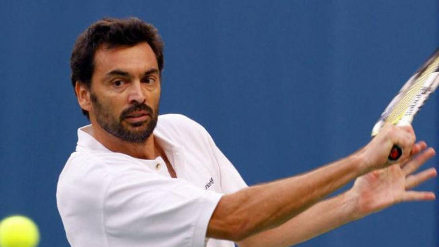 Sergi Bruguera Eyes On The Ball Wallpaper