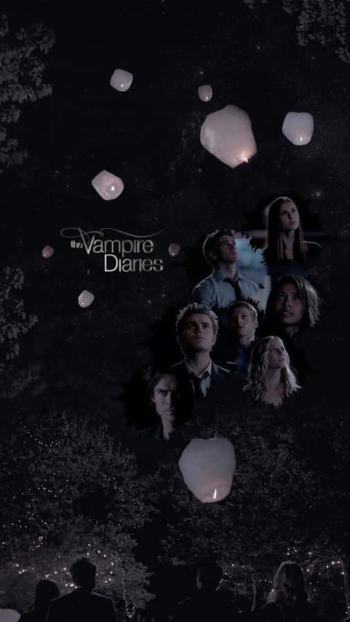 Series Poster The Vampire Diaries Iphone Wallpaper