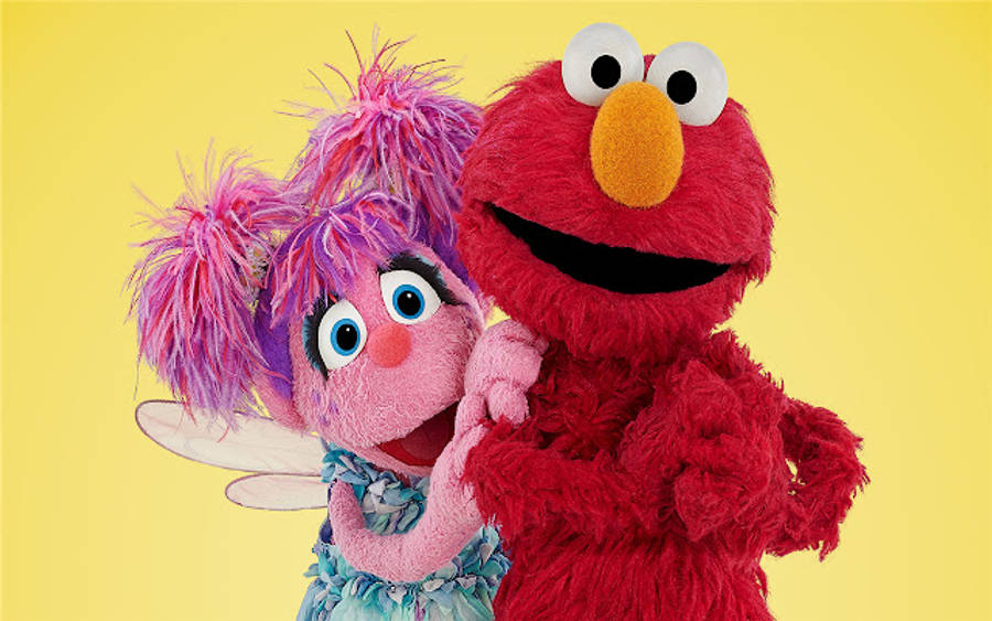 Sesame Street Abby And Elmo Wallpaper