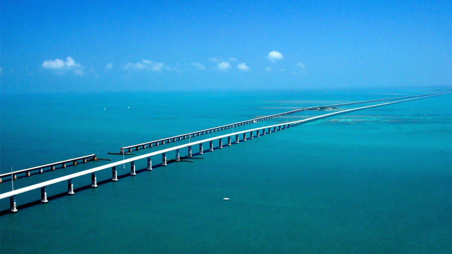 Seven Mile Bridge Florida Wallpaper