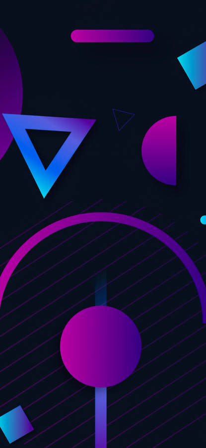 Shapes For Xiaomi Redmi Note 9 Wallpaper