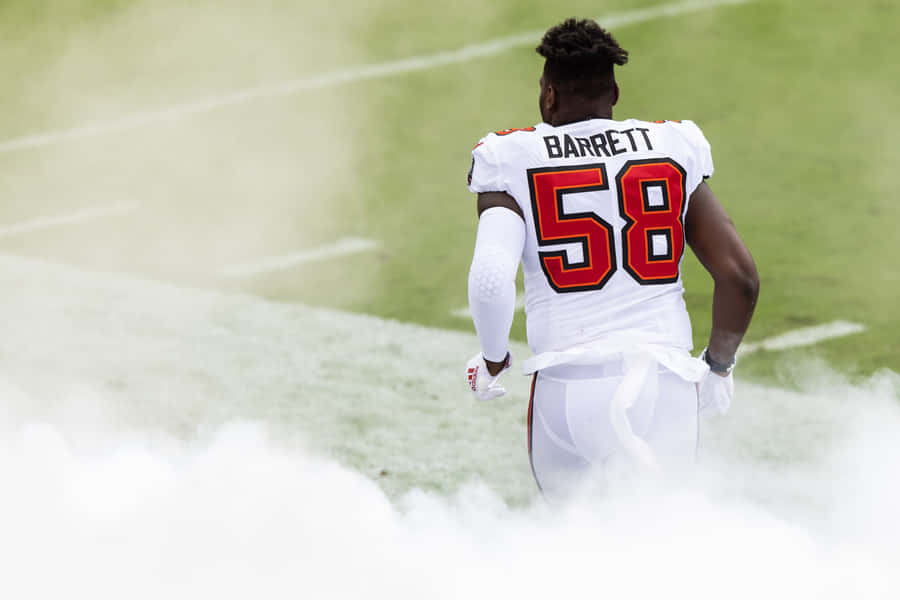 Shaquil Barrett Smoky Poster Tampa Bay Buccaneers Wallpaper