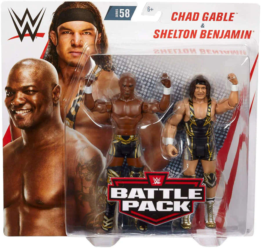 Shelton Benjamin Chad Gable Figure Wallpaper