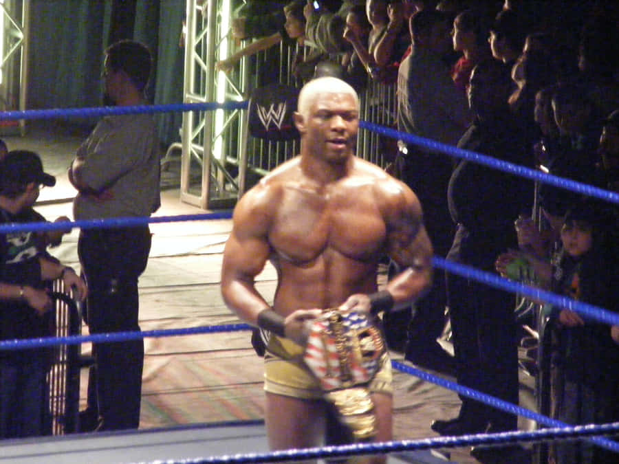 Shelton Benjamin Us Championship Belt Wallpaper