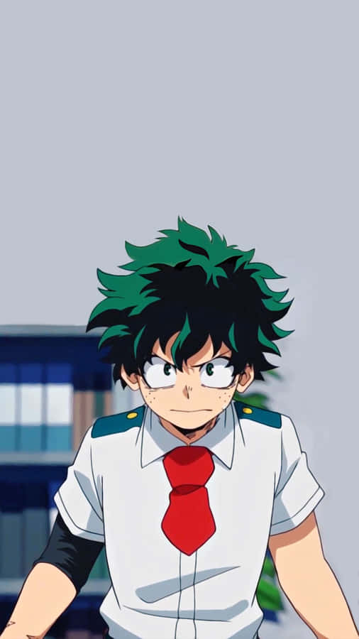 “shining His Light - Cute Aesthetic Deku” Wallpaper