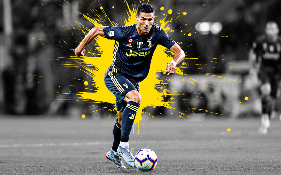 Shooting Stance Cristiano Ronaldo Hd 4k Wallpaper