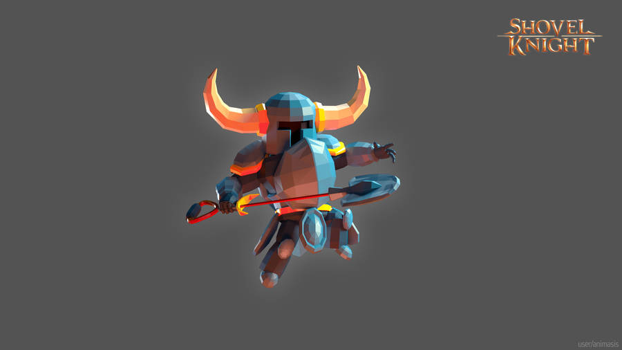 Shovel Knight Digital Sprite Wallpaper