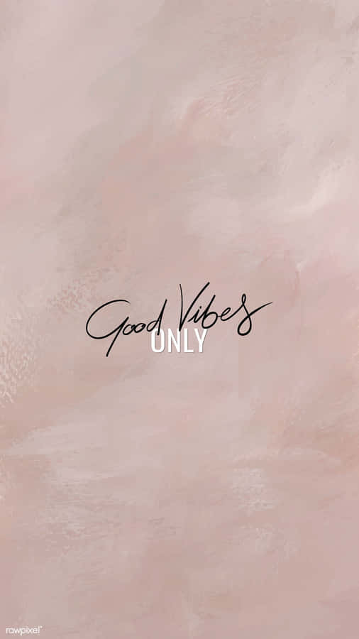 Show Off Your Unique Style With This Eye Popping Vibes Iphone Wallpaper Wallpaper