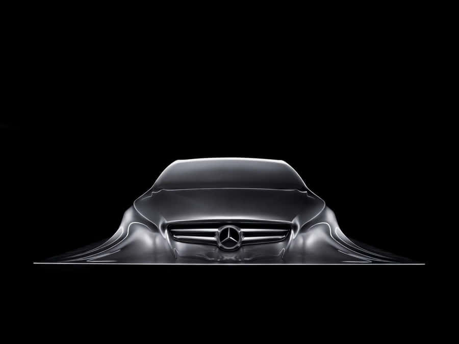 Show-stopping Mercedes Black Wallpaper