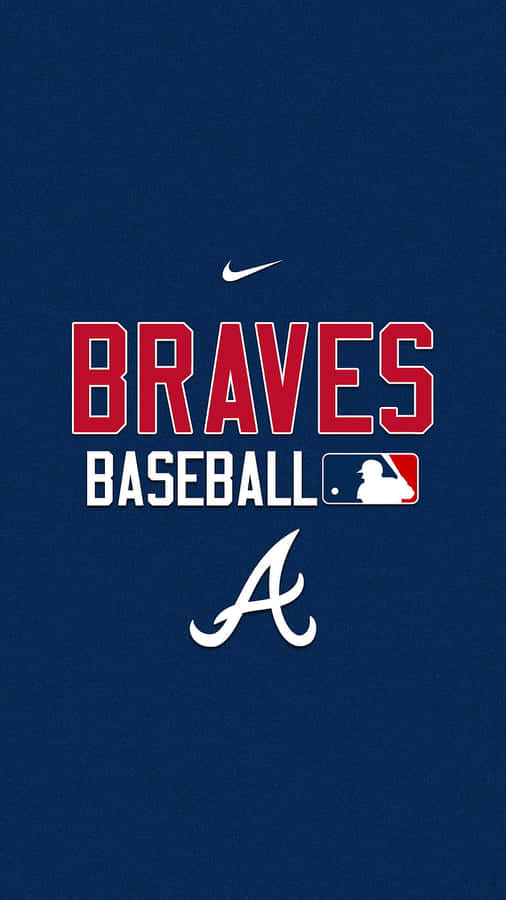 Show Your Braves Passion With A Signature Atlanta Braves Iphone Wallpaper