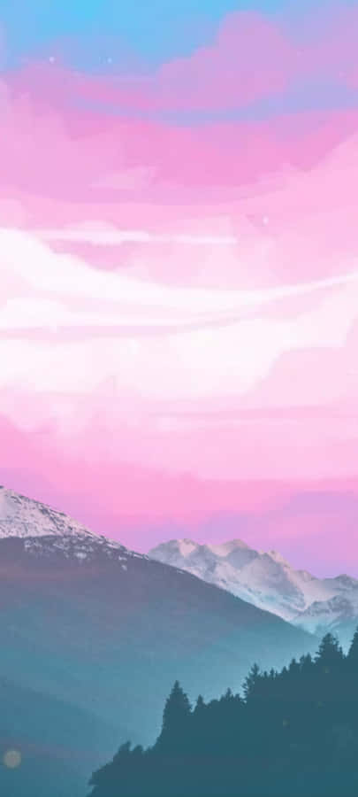 Show Your Pride With A Trans Flag Wallpaper