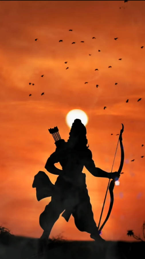 Shree Ram Sunrise Wallpaper